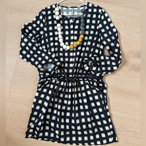 Hannah Andersson 100% cotton shirt dress romper tunic medium